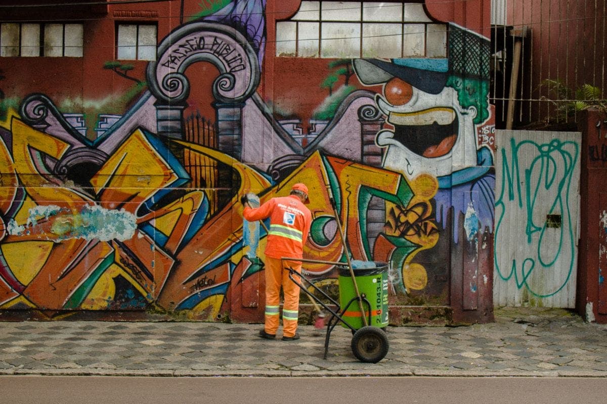Graffiti verwijderen